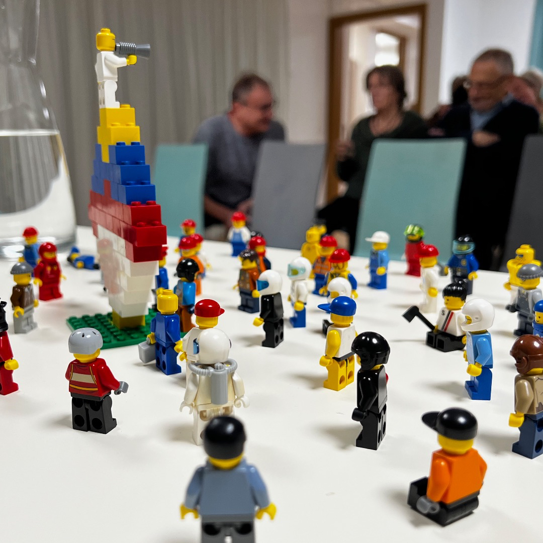 Darstellung des Gesundheitswesens mit Hilfe von LEGO